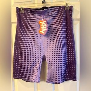 🆓📦 Yitty Fabletics Lizzo Headliner High Waist Printed Bike Shorts